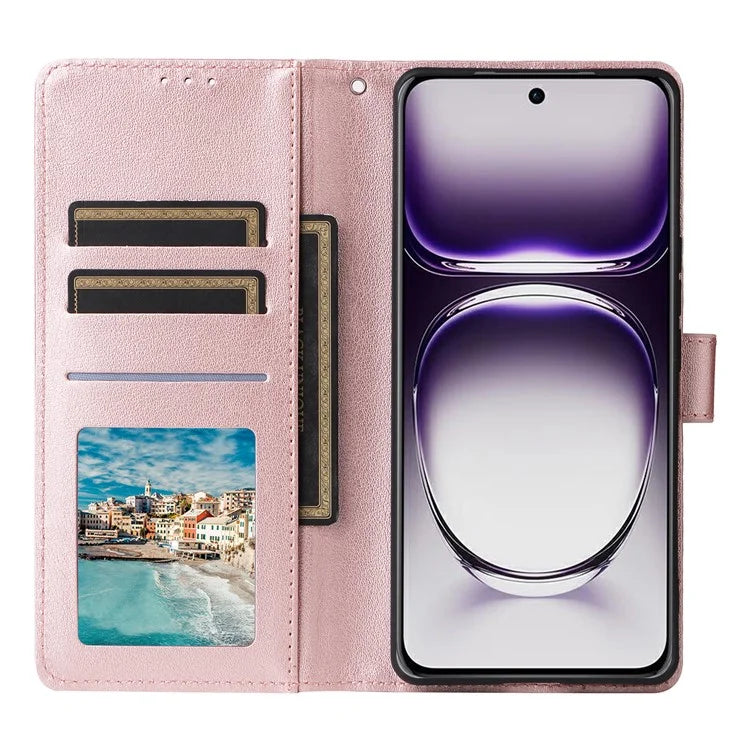 For Oppo Reno12 Pro 5G (Global) Case Wallet Stand View PU Leather Phone Cover