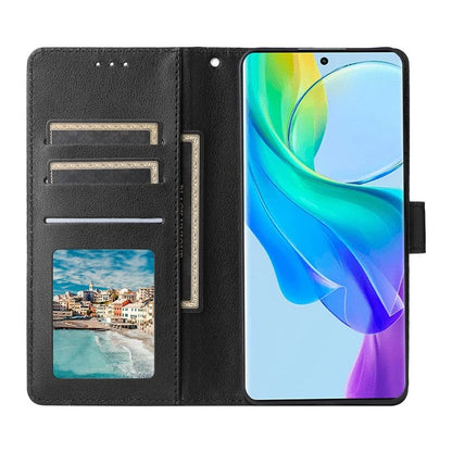 For vivo Y27 4G / Y27 5G / Y78 5G (China) / Y36 5G (Global) Case Wallet Stand View PU Leather Phone Cover