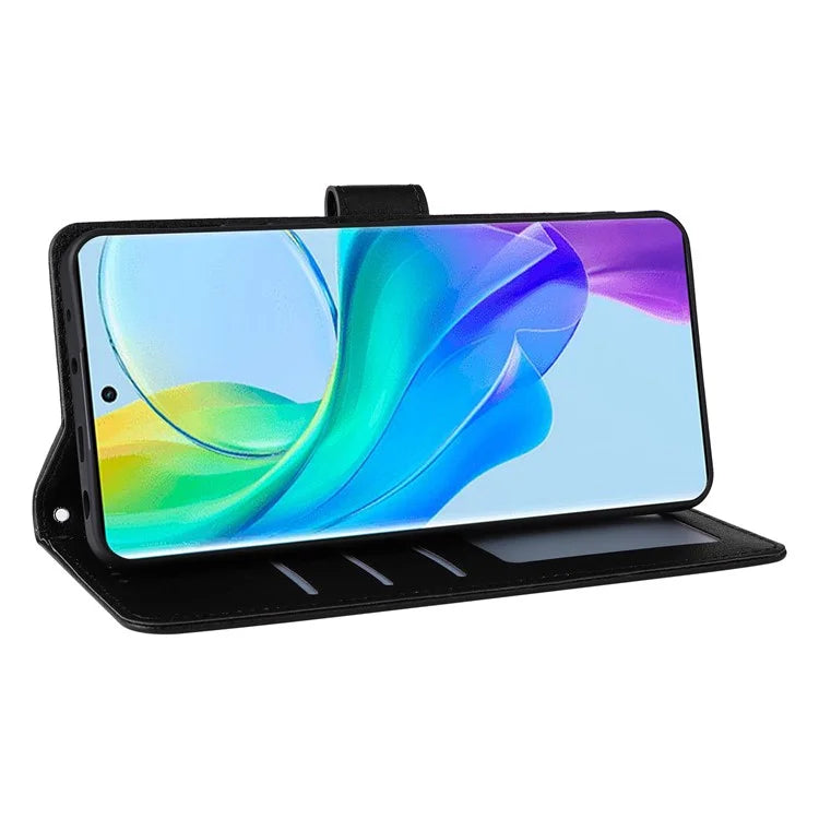 For vivo Y27 4G / Y27 5G / Y78 5G (China) / Y36 5G (Global) Case Wallet Stand View PU Leather Phone Cover