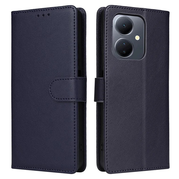 For vivo Y27 4G / Y27 5G / Y78 5G (China) / Y36 5G (Global) Case Wallet Stand View PU Leather Phone Cover