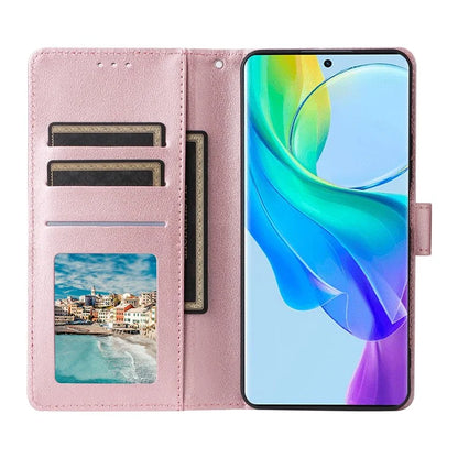 For vivo Y27 4G / Y27 5G / Y78 5G (China) / Y36 5G (Global) Case Wallet Stand View PU Leather Phone Cover