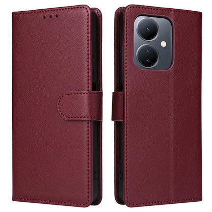 For vivo Y27 4G / Y27 5G / Y78 5G (China) / Y36 5G (Global) Case Wallet Stand View PU Leather Phone Cover