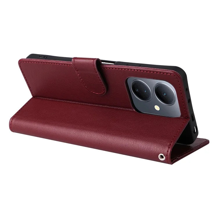 For vivo Y27 4G / Y27 5G / Y78 5G (China) / Y36 5G (Global) Case Wallet Stand View PU Leather Phone Cover