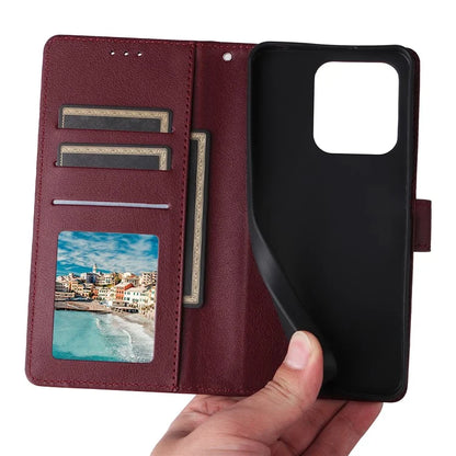 For vivo Y27 4G / Y27 5G / Y78 5G (China) / Y36 5G (Global) Case Wallet Stand View PU Leather Phone Cover