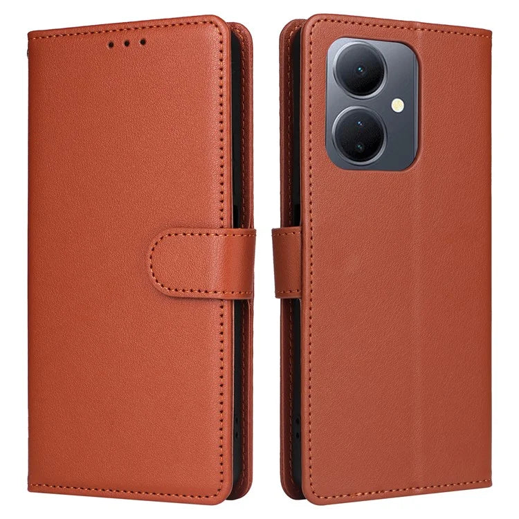 For vivo Y27 4G / Y27 5G / Y78 5G (China) / Y36 5G (Global) Case Wallet Stand View PU Leather Phone Cover