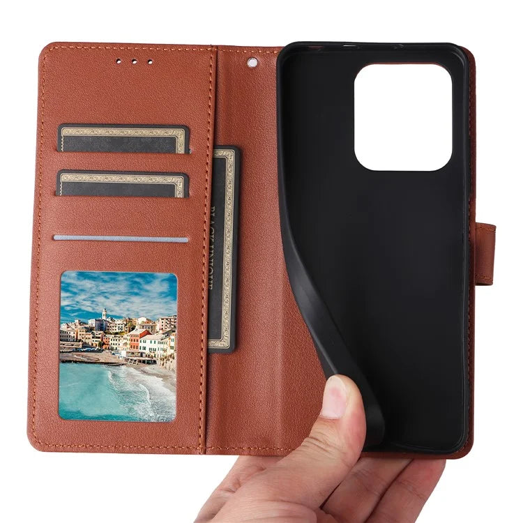 For vivo Y27 4G / Y27 5G / Y78 5G (China) / Y36 5G (Global) Case Wallet Stand View PU Leather Phone Cover