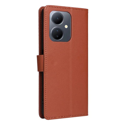 For vivo Y27 4G / Y27 5G / Y78 5G (China) / Y36 5G (Global) Case Wallet Stand View PU Leather Phone Cover
