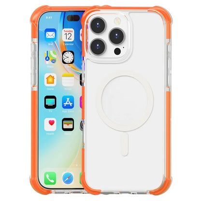 For iPhone 16 Pro Max Case Compatible with MagSafe Reinforced Corners TPU+Acrylic+TPE Phone Cover