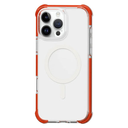 For iPhone 16 Pro Max Case Compatible with MagSafe Reinforced Corners TPU+Acrylic+TPE Phone Cover