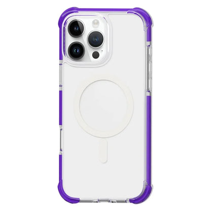 For iPhone 16 Pro Max Case Compatible with MagSafe Reinforced Corners TPU+Acrylic+TPE Phone Cover