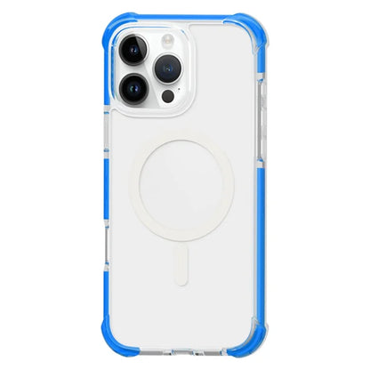 For iPhone 16 Pro Max Case Compatible with MagSafe Reinforced Corners TPU+Acrylic+TPE Phone Cover