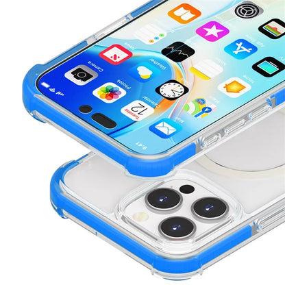 For iPhone 16 Pro Max Case Compatible with MagSafe Reinforced Corners TPU+Acrylic+TPE Phone Cover