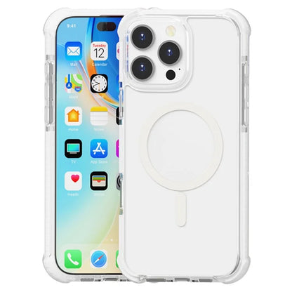 For iPhone 16 Pro Max Case Compatible with MagSafe Reinforced Corners TPU+Acrylic+TPE Phone Cover