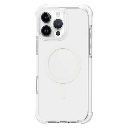 For iPhone 16 Pro Max Case Compatible with MagSafe Reinforced Corners TPU+Acrylic+TPE Phone Cover