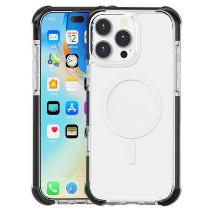 For iPhone 16 Pro Max Case Compatible with MagSafe Reinforced Corners TPU+Acrylic+TPE Phone Cover