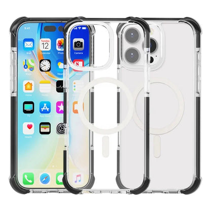 For iPhone 16 Pro Max Case Compatible with MagSafe Reinforced Corners TPU+Acrylic+TPE Phone Cover