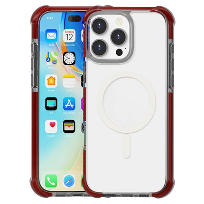 For iPhone 16 Pro Max Case Compatible with MagSafe Reinforced Corners TPU+Acrylic+TPE Phone Cover