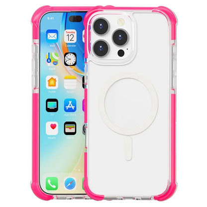 For iPhone 16 Pro Max Case Compatible with MagSafe Reinforced Corners TPU+Acrylic+TPE Phone Cover