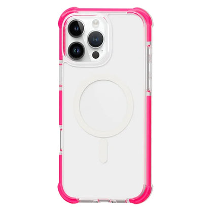 For iPhone 16 Pro Max Case Compatible with MagSafe Reinforced Corners TPU+Acrylic+TPE Phone Cover