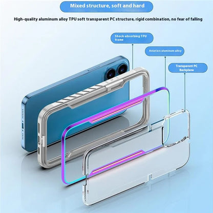 Thunder 1 Series For iPhone 16 Pro Case PC + TPU Scratch-Resistant Phone Cover