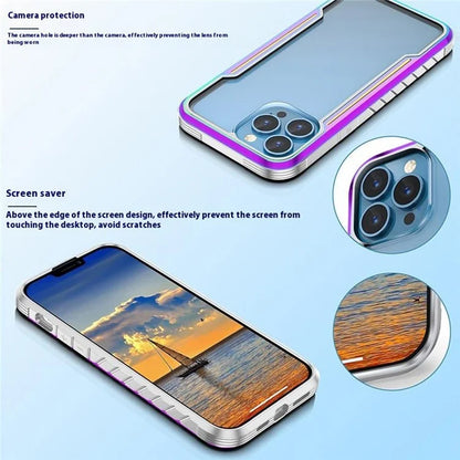 Thunder 1 Series For iPhone 16 Pro Case PC + TPU Scratch-Resistant Phone Cover