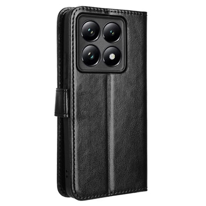 For Xiaomi 14T Case Crazy Horse Texture PU Leather Phone Wallet Cover