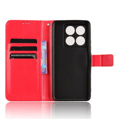 For Xiaomi 14T Case Crazy Horse Texture PU Leather Phone Wallet Cover