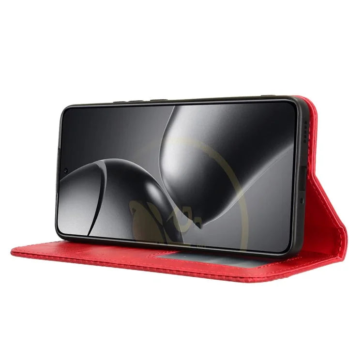For Xiaomi 14T Leather Case Wallet Stand Retro Texture Phone Cover