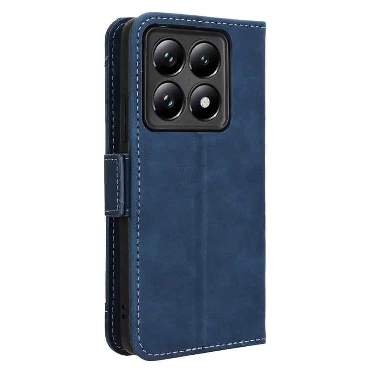 For Xiaomi 14T Leather Case Phone Wallet Cover with Multiple Card Slots
