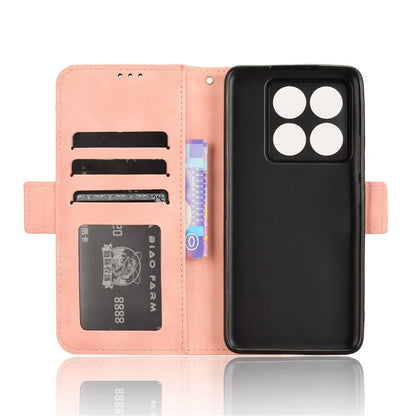 For Xiaomi 14T Leather Case Phone Wallet Cover with Multiple Card Slots