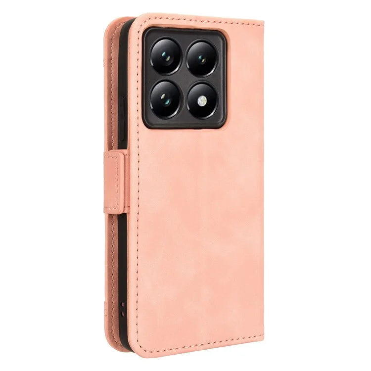 For Xiaomi 14T Leather Case Phone Wallet Cover with Multiple Card Slots