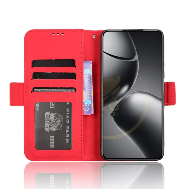 For Xiaomi 14T Leather Case Phone Wallet Cover with Multiple Card Slots