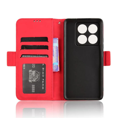 For Xiaomi 14T Leather Case Phone Wallet Cover with Multiple Card Slots