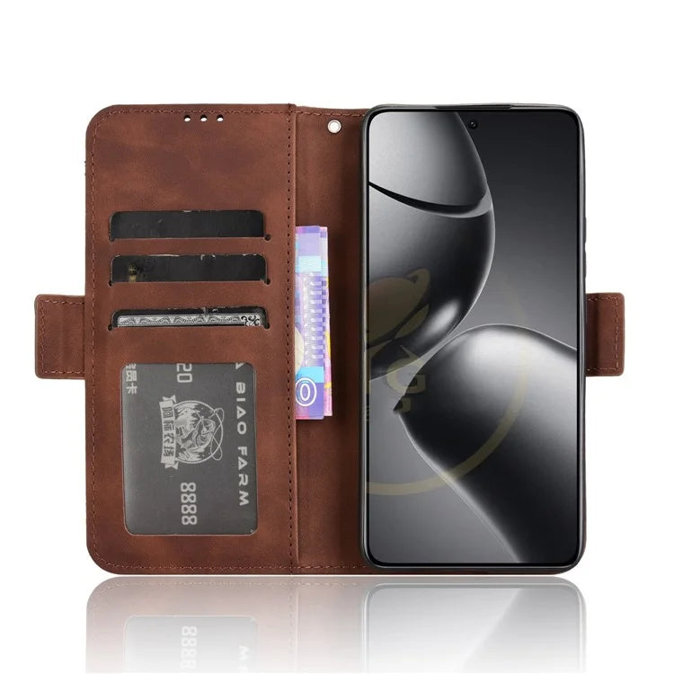 For Xiaomi 14T Pro Leather Case Phone Wallet Cover with Multiple Card Slots