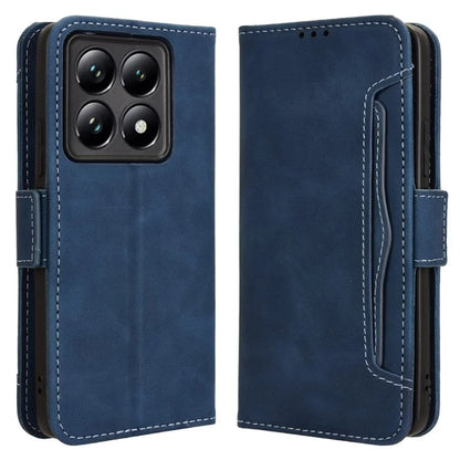 For Xiaomi 14T Pro Leather Case Phone Wallet Cover with Multiple Card Slots