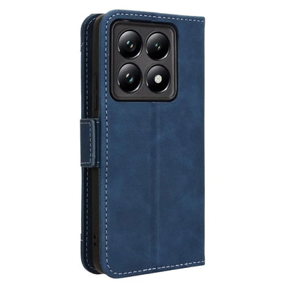 For Xiaomi 14T Pro Leather Case Phone Wallet Cover with Multiple Card Slots