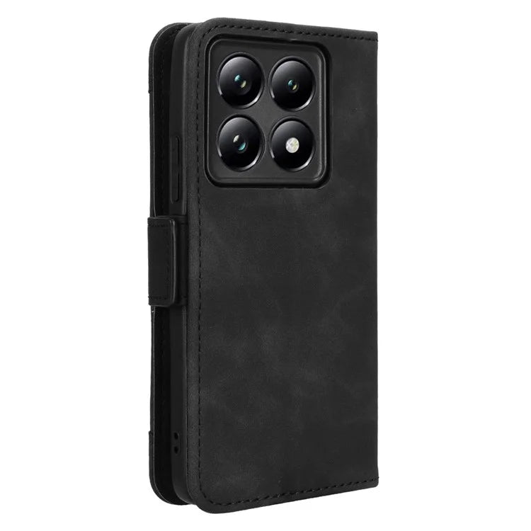 For Xiaomi 14T Pro Leather Case Phone Wallet Cover with Multiple Card Slots
