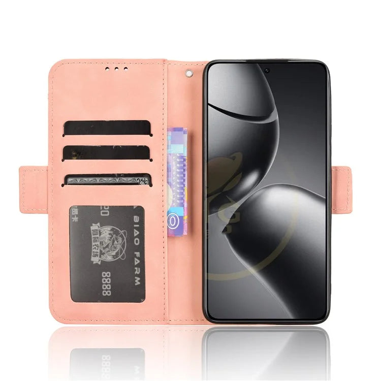 For Xiaomi 14T Pro Leather Case Phone Wallet Cover with Multiple Card Slots