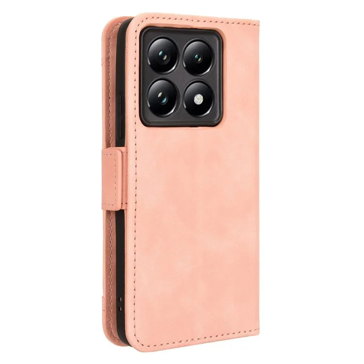 For Xiaomi 14T Pro Leather Case Phone Wallet Cover with Multiple Card Slots