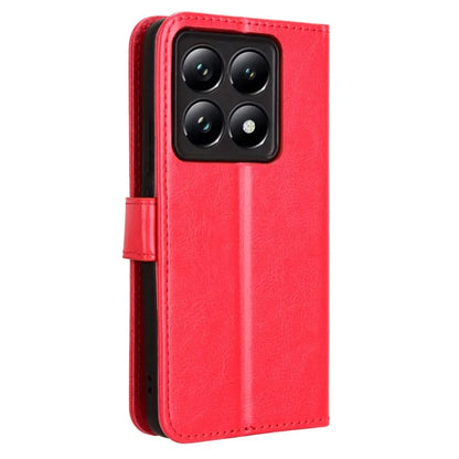 For Xiaomi 14T Pro Case Crazy Horse Texture PU Leather Phone Wallet Cover