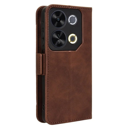 For itel P65 P671L Leather Case Phone Wallet Cover with Multiple Card Slots