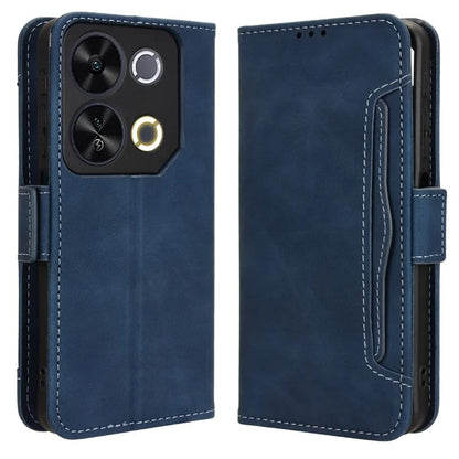 For itel P65 P671L Leather Case Phone Wallet Cover with Multiple Card Slots
