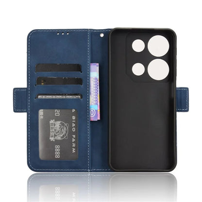 For itel P65 P671L Leather Case Phone Wallet Cover with Multiple Card Slots