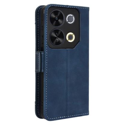 For itel P65 P671L Leather Case Phone Wallet Cover with Multiple Card Slots