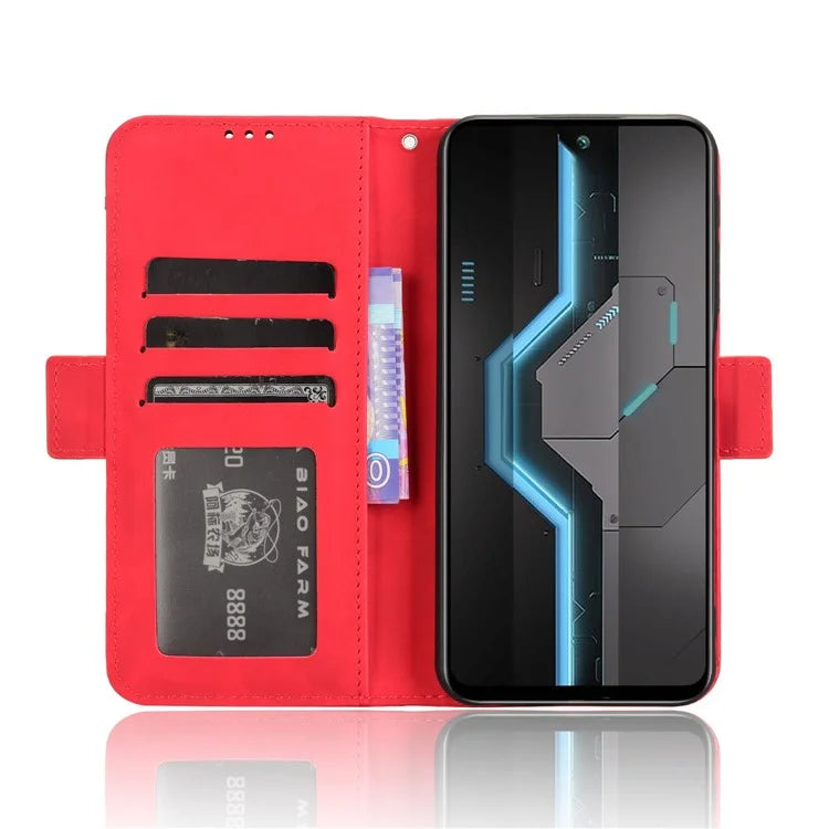 For itel P65 P671L Leather Case Phone Wallet Cover with Multiple Card Slots