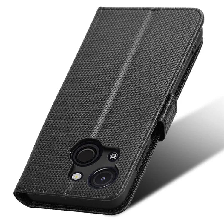 For itel A50C A669L Case PU Leather Diamond Texture Wallet Phone Cover