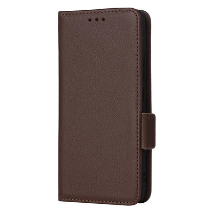 For iPhone 16 Case Litchi Texture PU Leather Wallet Flip Phone Cover