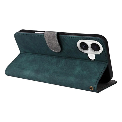 For iPhone 16 Plus Wallet Case RFID Blocking PU Leather Cover Stand View