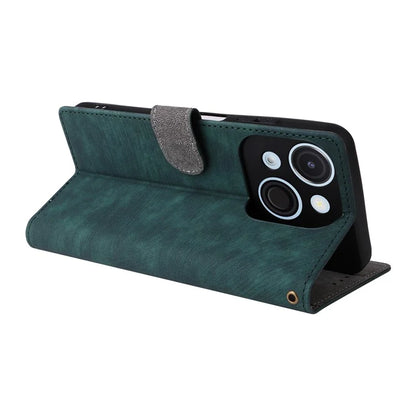 For itel A50C A669L Wallet Case RFID Blocking PU Leather Cover Stand View