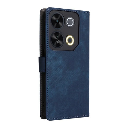 For itel P65 P671L Wallet Case RFID Blocking PU Leather Cover Stand View
